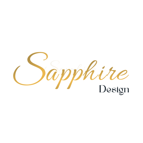Logo producenta odzieży damskiej Sapphire Design