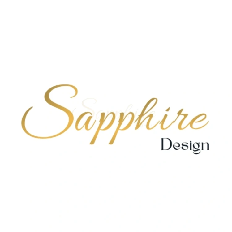 Logo producenta odzieży damskiej Sapphire Design