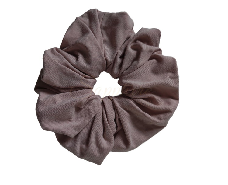 Duża scrunchy beż