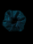 turquoise big scrunchy