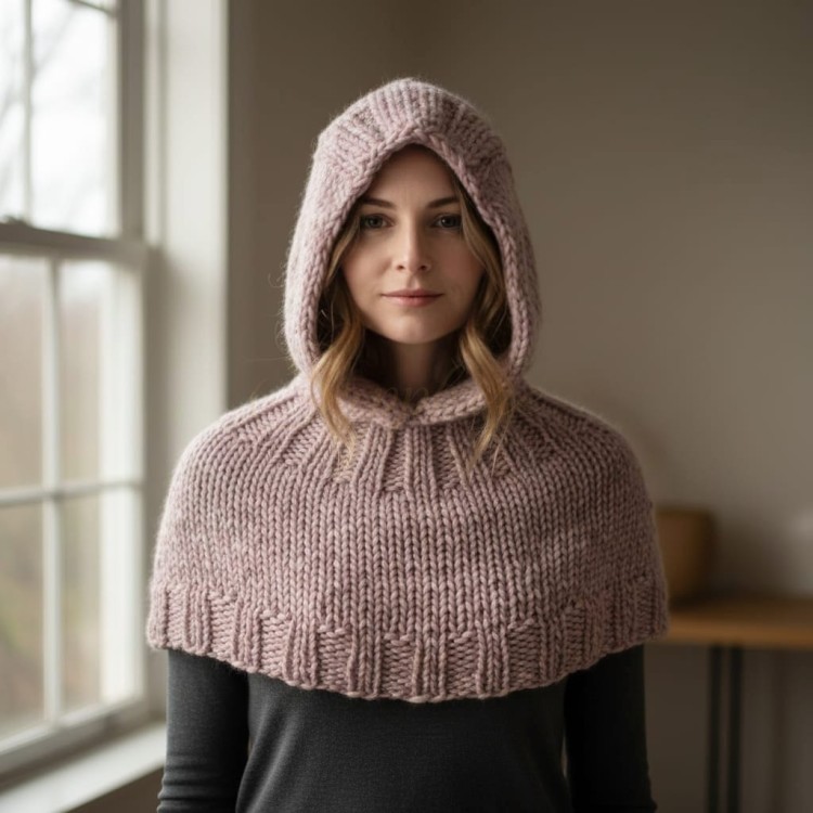 Modelka prezentująca balaclava